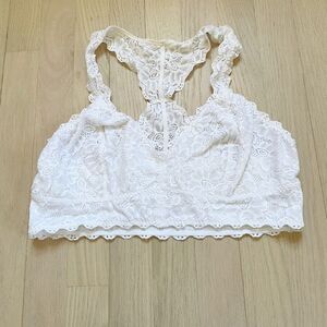 BUY 1 GET 1 FREE Felina large bralette white lace bridal lingerie